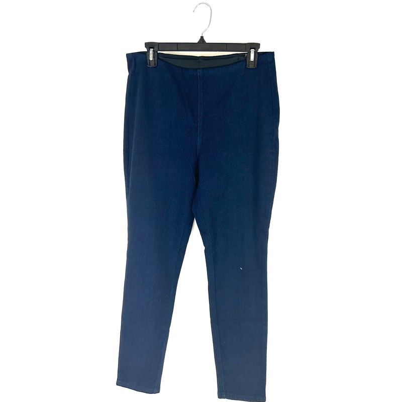 Dark Wash Jean-Like Pants – Size 12