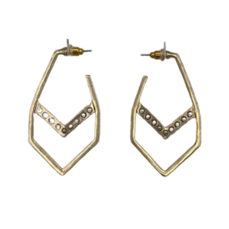 Gold Geometric Earrings