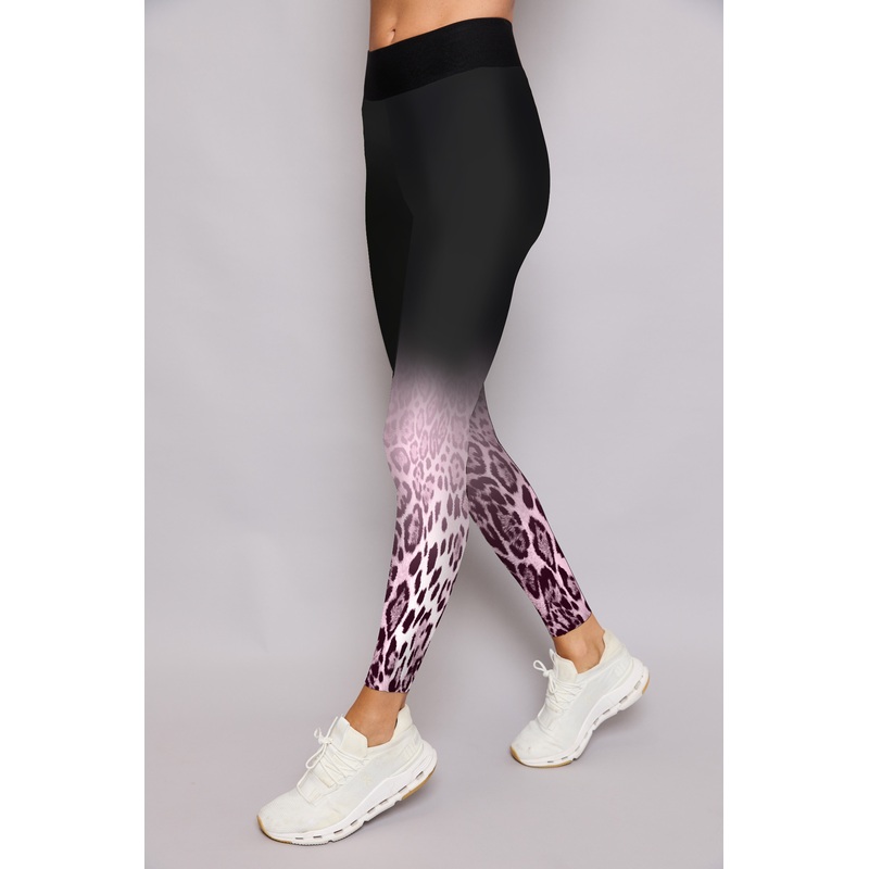 Summer Exclusive Leopard Spice Fade Ultra High Legging Powder Pink XS