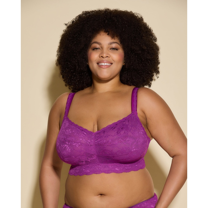 Ultra Curvy Sweetie Bralette Swiss Beet XS