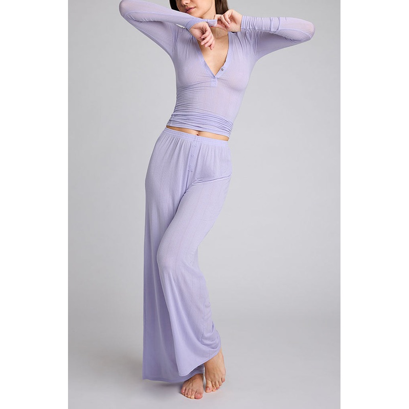 Whipped Track Pant in Violet XS Violet Single
