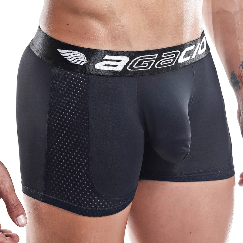 Agacio AGG034 Boxer Trunk Small Black