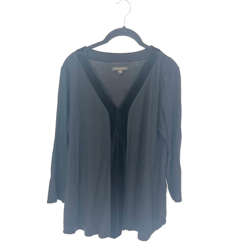 Black Texture Trim Sleepwear Set – Size 6/8