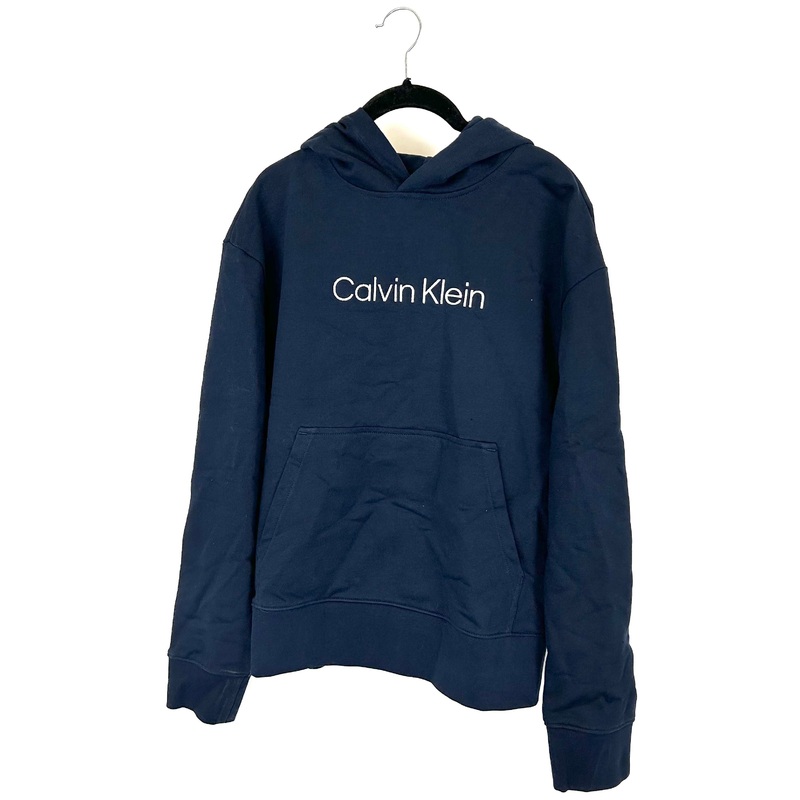 Navy Blue Logo Hoodie – Small