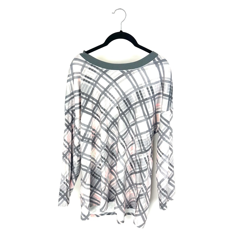 Pink and Grey Pajama Top – Size 6/8