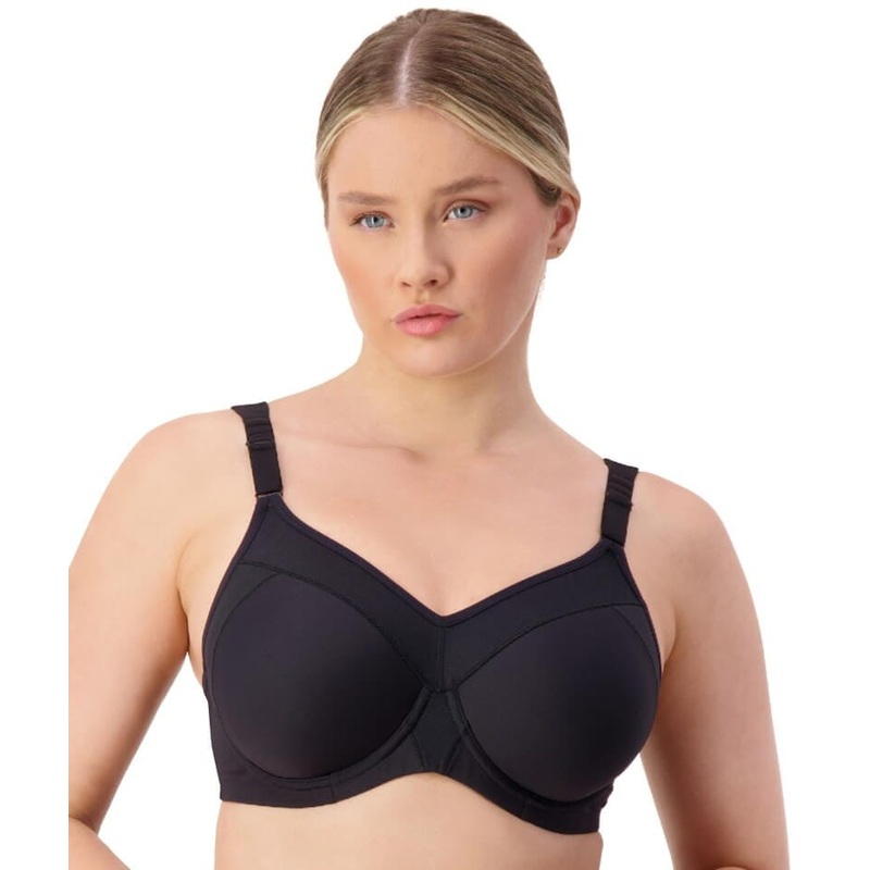 Triumph Triaction Ultra Underwired Padded Sports Bra – Black 32B