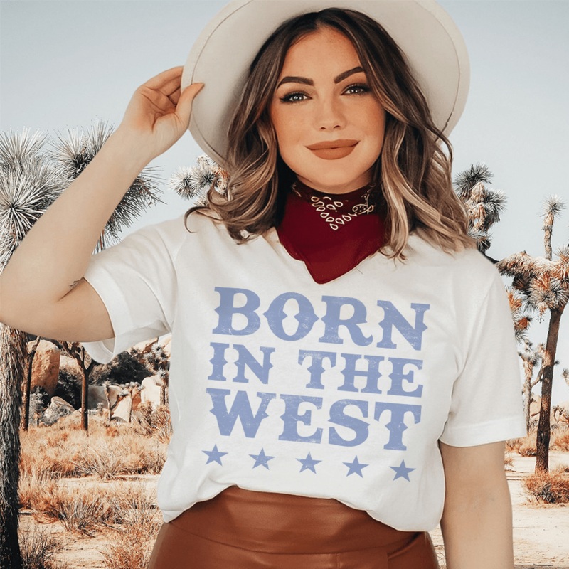 Born In The West Tee Ash S