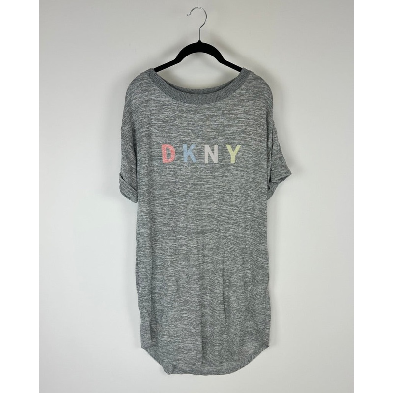 Grey T-Shirt Lounge Dress – Size 4/6