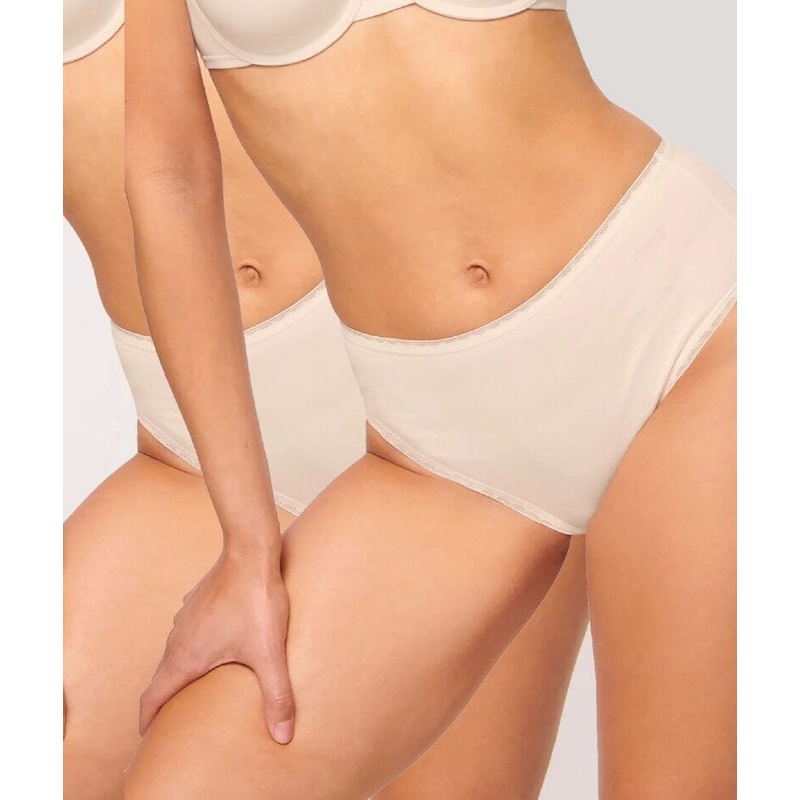 Sloggi GO High Waist 2 Pack Brief – Fresh Powder XS