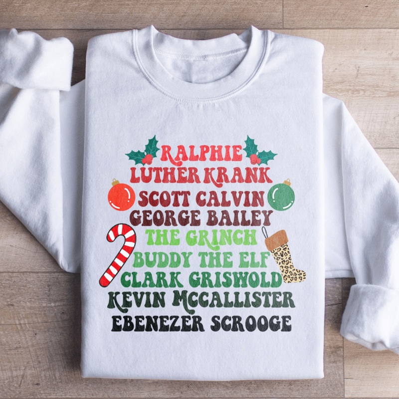 Christmas Movies Sweartshirt S Sport Grey