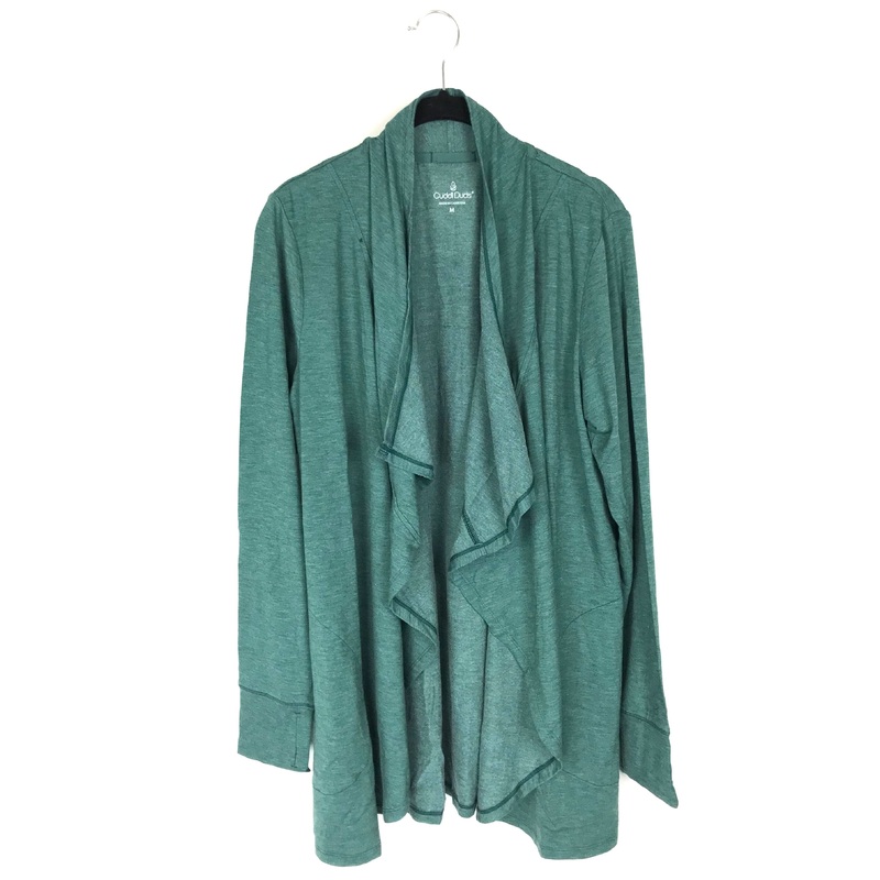 Dark Green Long Sleeve Cardigan – Size 2/4 and 6/8 Extra Small (size 2/4)