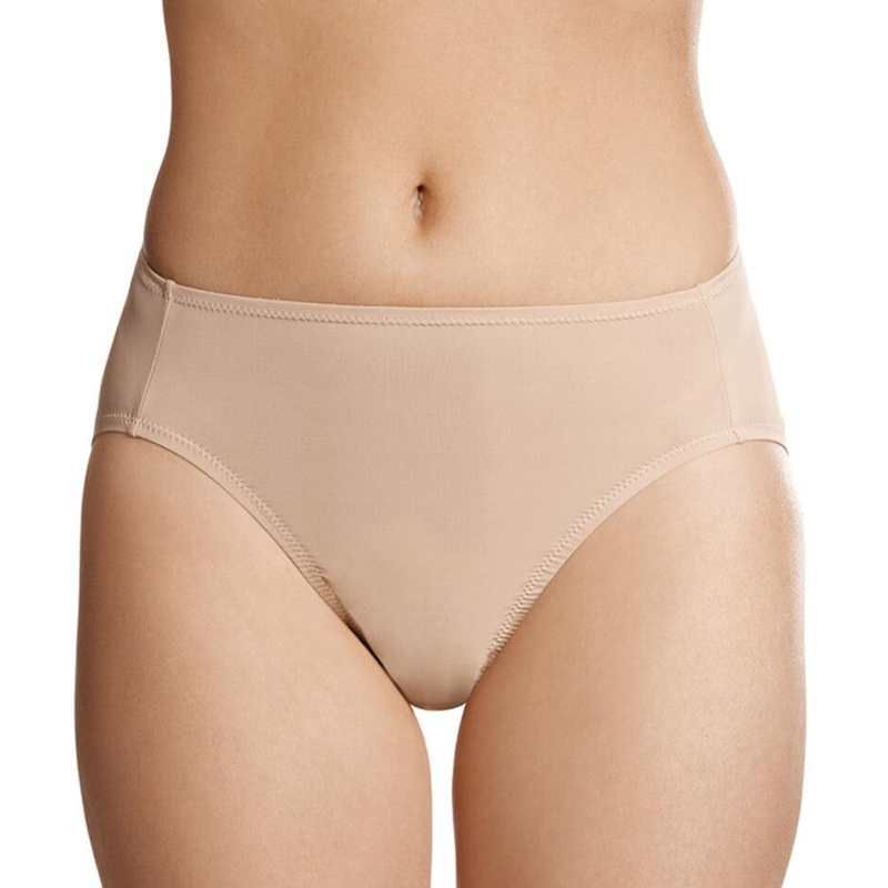 Jockey No Ride Up Microfibre Hi Cut Brief – Dusk S