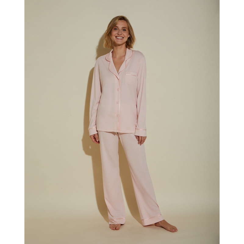Pigiama Con Top A Maniche Lunghe E Pantaloni Pink Lilly/Pink Lilly XS