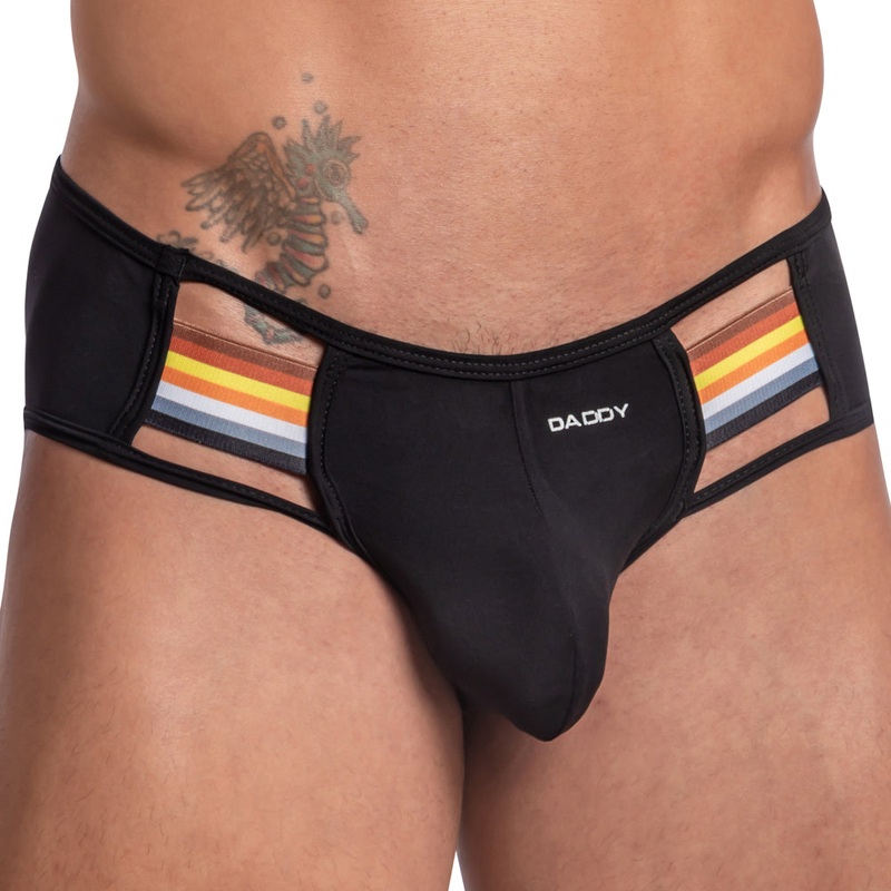 Daddy DDE051 Seductive Gay Jockstrap Small Black