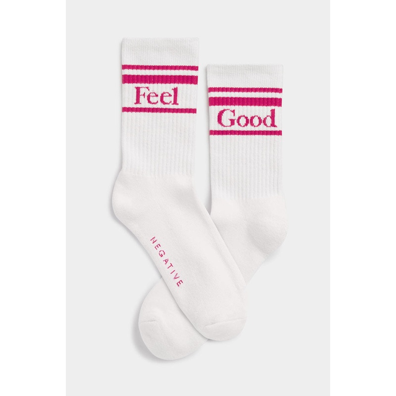 Feel Good Varsity Sock in Punch O/S Punch