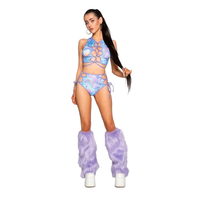 Lace-Up Short Butterfly S/M