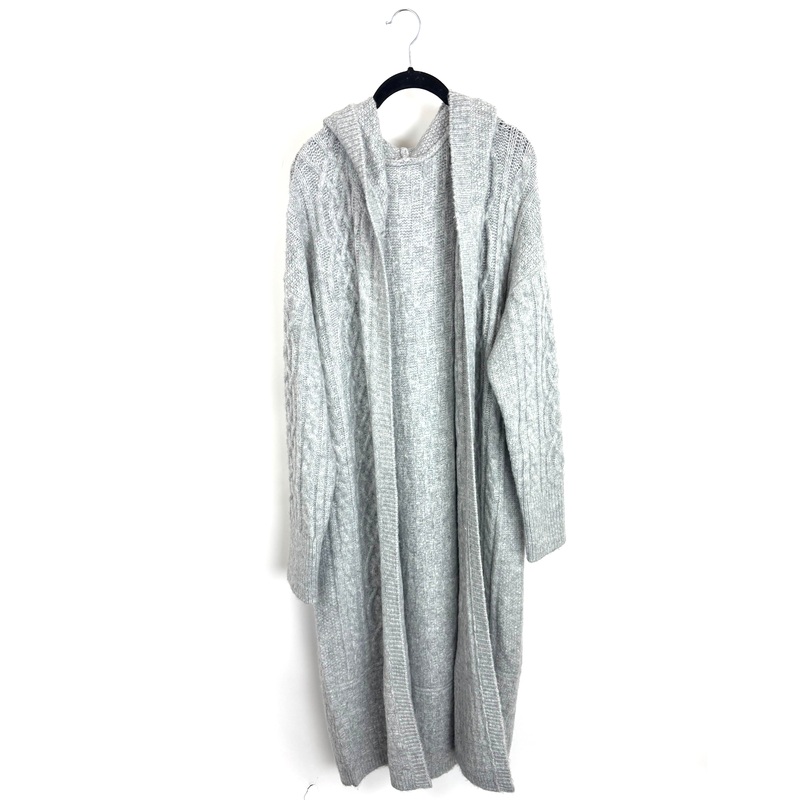 Maxi Gray Cardigan – Size 4/6