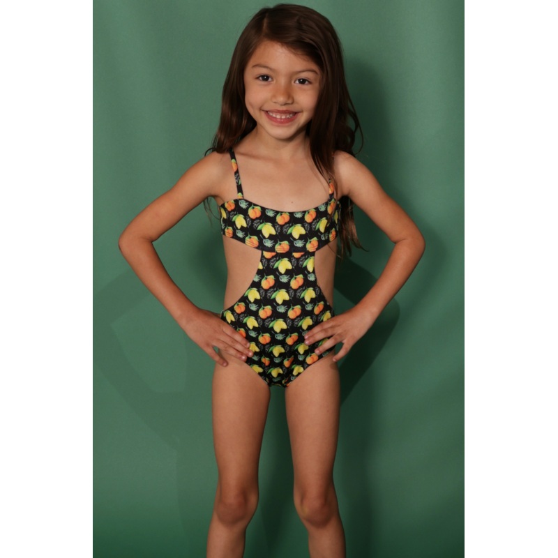 ABIGAL FRUIT PRINT Kids Swimsuit 2 Kids