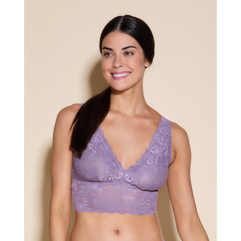Plungie Longline Bralette Himalayan Sky S