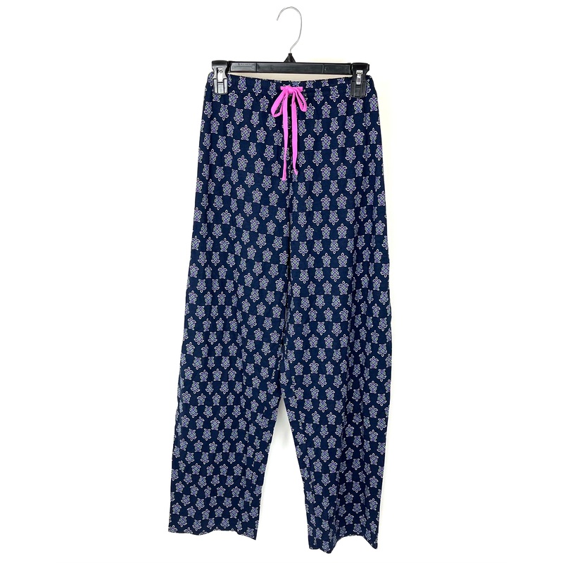 Turtle Print Pajama Pants – Small Small