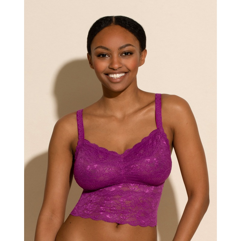 Curvy Shortie Cropped Cami Swiss Beet S