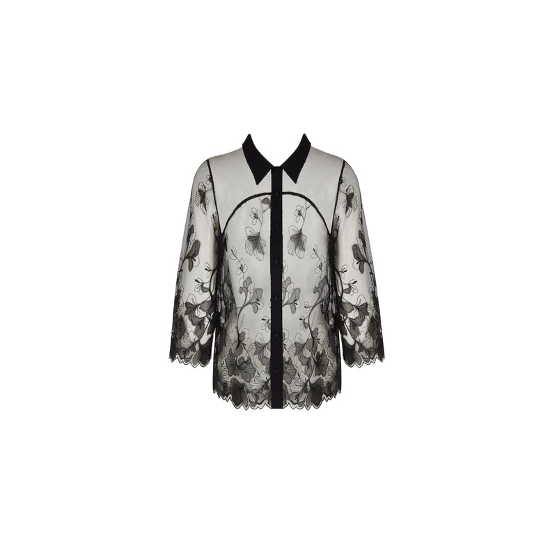 Desir Et Volupte Black Blouse Black XS