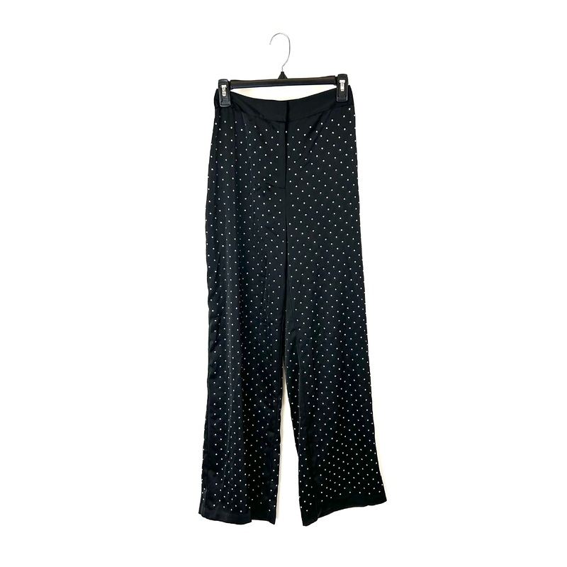 Dressy Black Rhinestone Pants – Size 0 0
