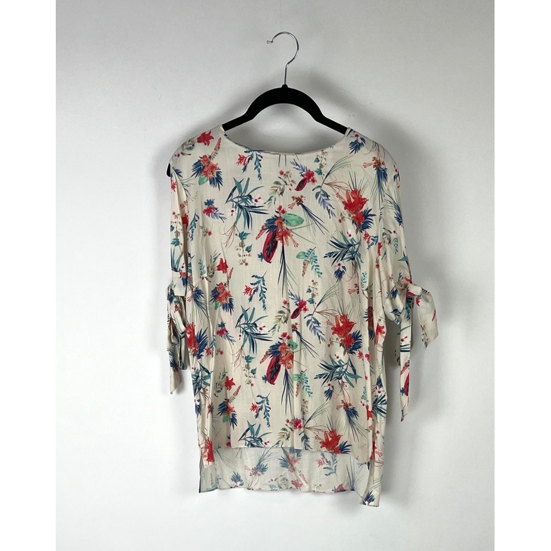 Floral Tie Top – Small