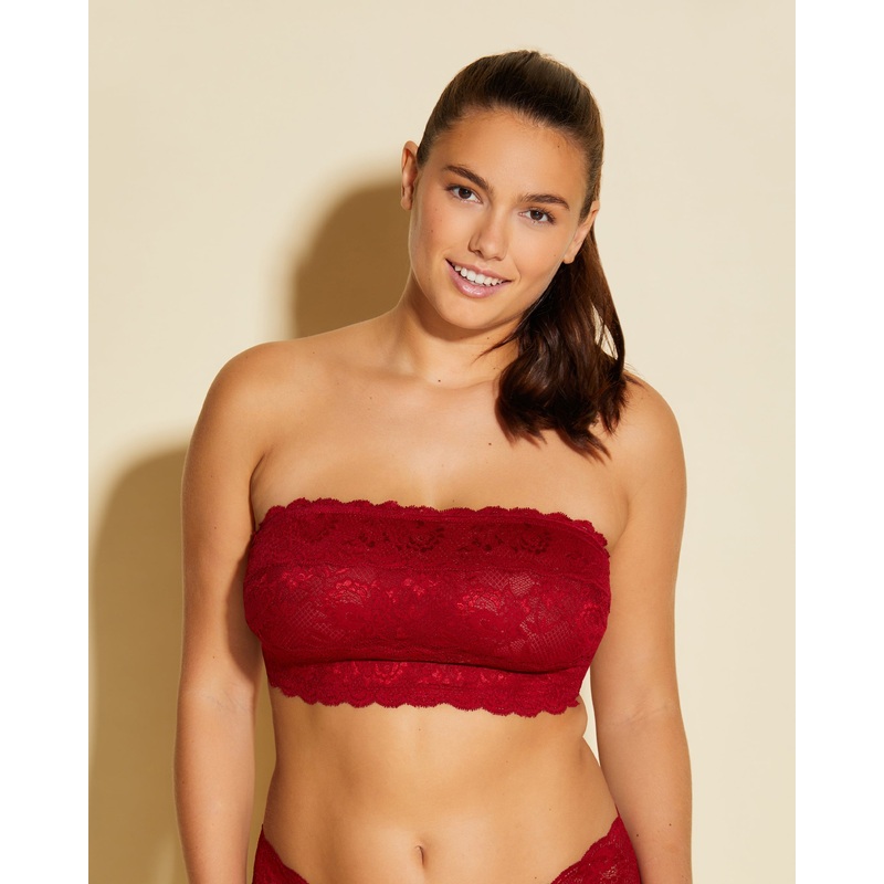 Soutien-Gorge Bandeau Curvy Flirtie Sindoor Red XS
