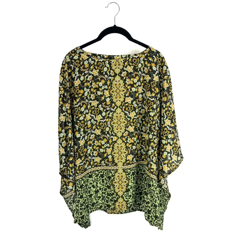 Floral Print Boho Flowy Top – Size 6/8