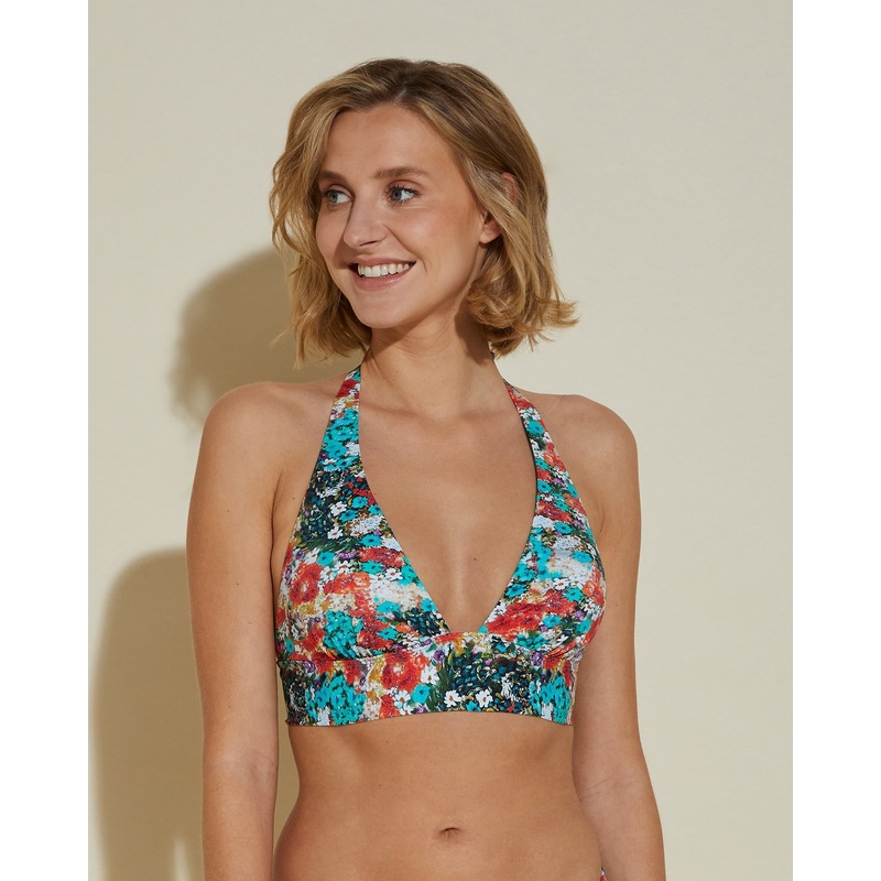 Neckholder-Oberteil Zermatt Floral XS