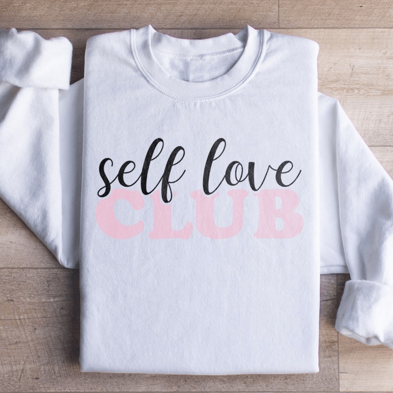 Self Love Club Sweatshirt Black S