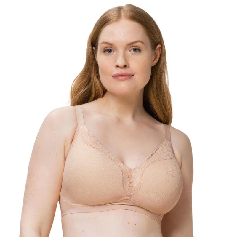 Triumph Fit Smart Plunge Padded Wire-free Bra – Light Brown 03