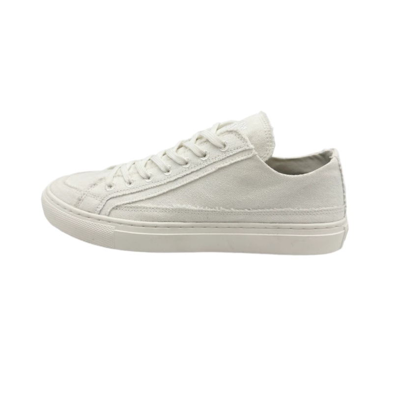 White Canvas Sneaker – Size 6