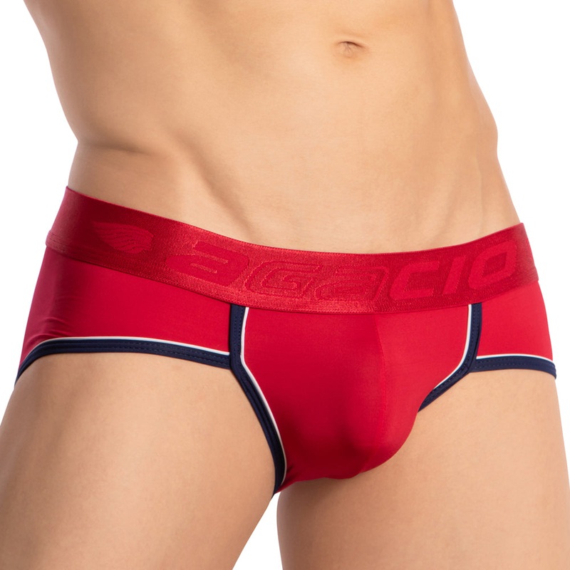 Agacio AGJ040 Contoured Pouch Brief Small Navy