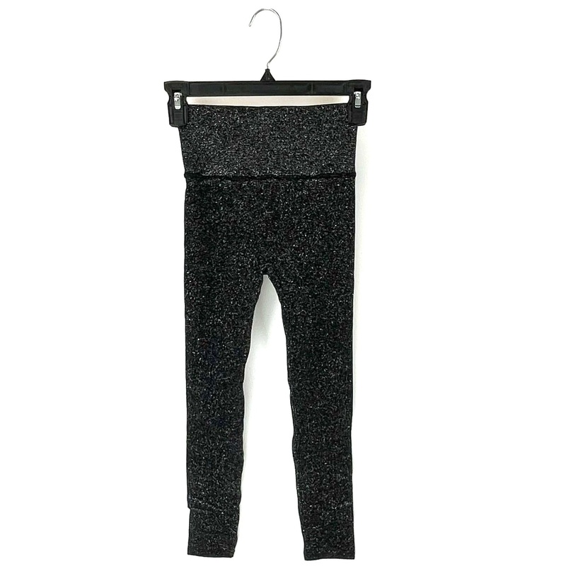 Black Glitter Leggings – Size 00/0