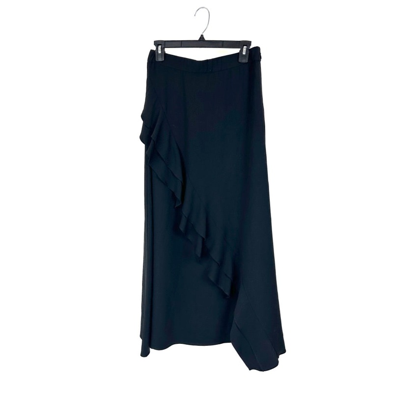 Black Ruffle Skirt – Extra Small