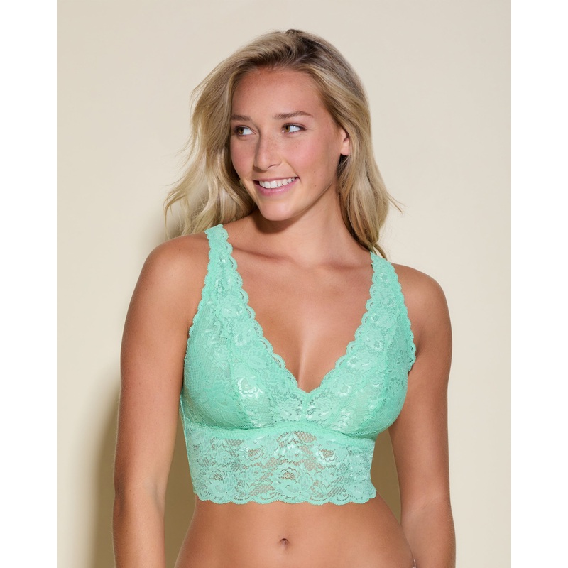 Bralette Alta Con Scollatura Profonda Ghana Green S