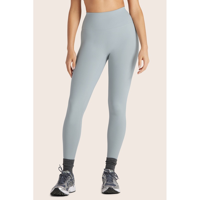 SPORTBODY (BLOOPERS) SPORTY HIGH-RISE LEGGINGS – PLATINUM Platinum XS