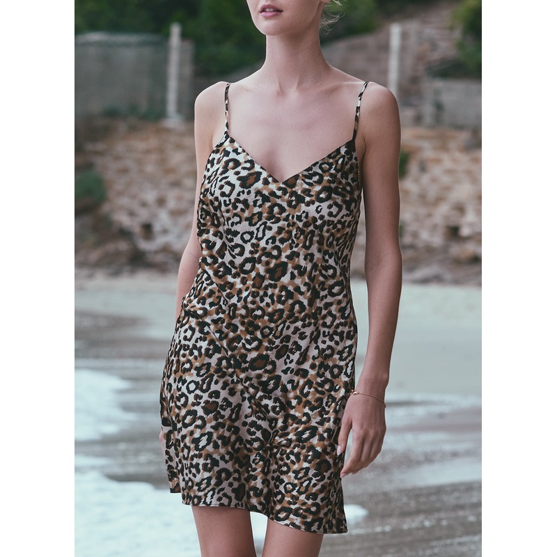 Ambre Imp.Panthere Chemise Ebene 2XS