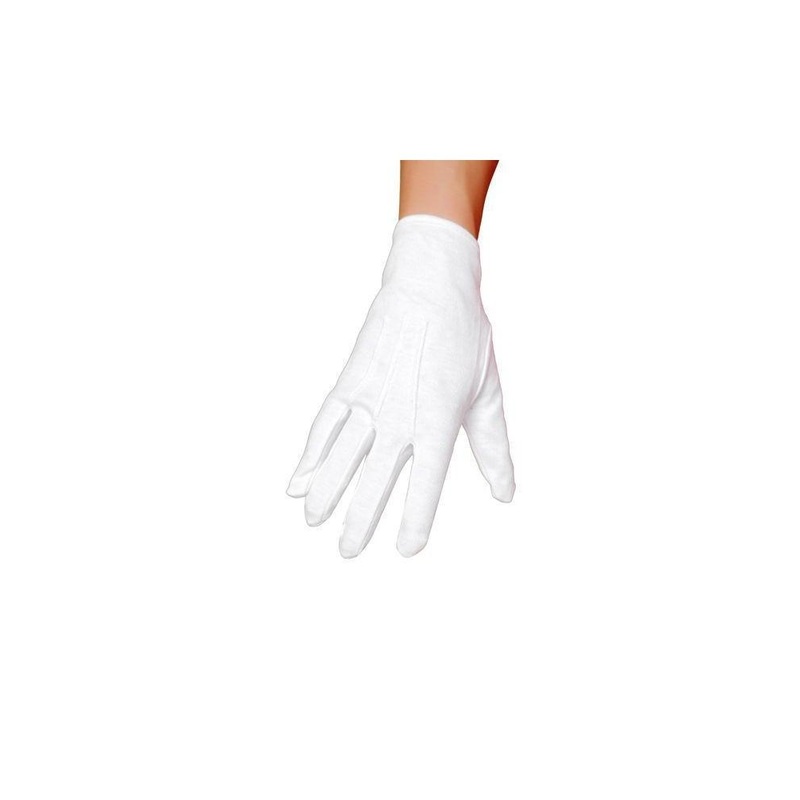 White Gloves White One Size
