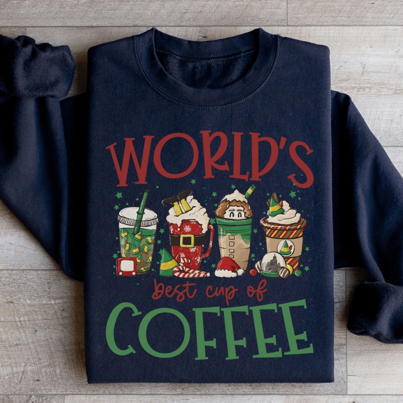 World’s Best Cup Of Coffee Sweatshirt Black S