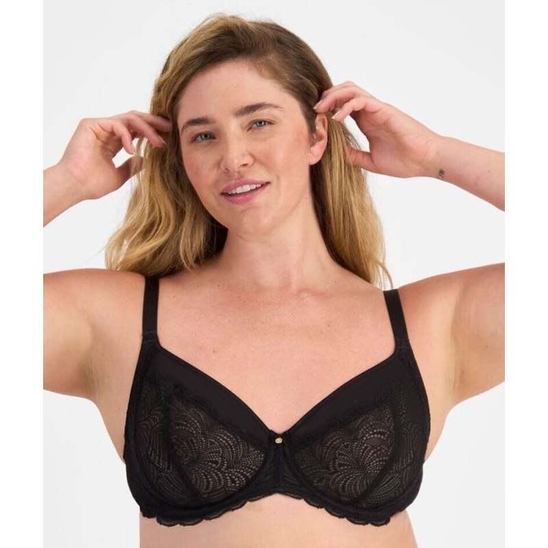 Berlei Lift & Shape Minimiser Bra – Black 32DD