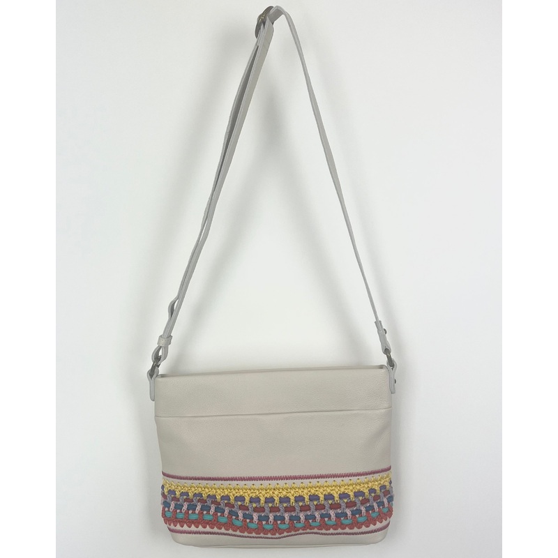 Cream Crossbody Bag