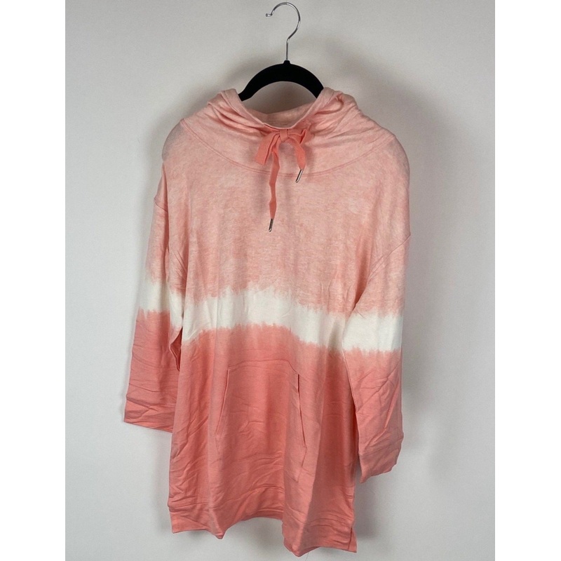 Pink Mock Neck Long Sleeved Top – Small