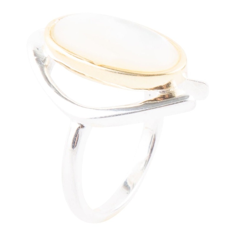 Shine Bright Mother of Pearl Ring 6