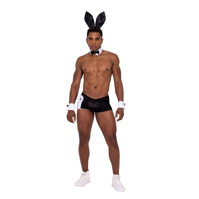 8PC Playboy Hunky Playmate Small Black