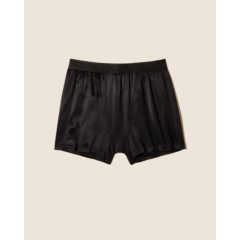 Herren Boxer Schwarz S