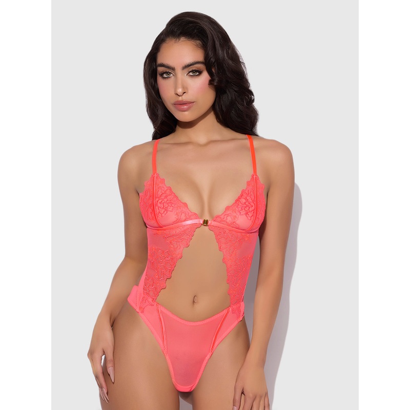 Wren Embroidered Wireless Teddy Coral S