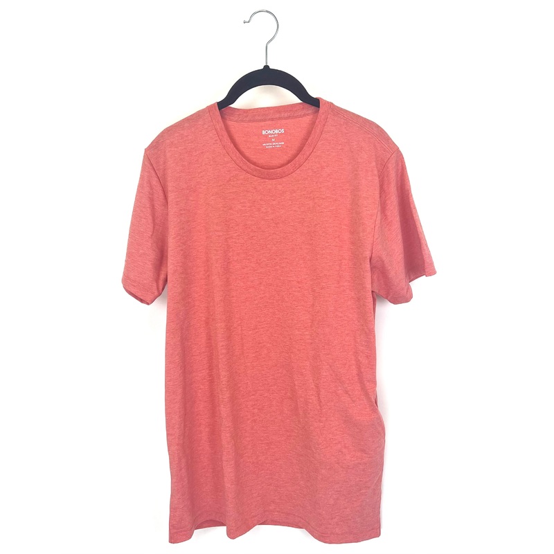 MENS Coral Short Sleeve Shirt – Slim Fit Medium